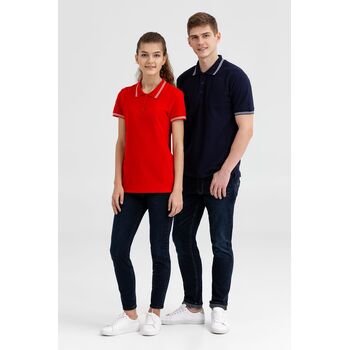 Рубашка поло Virma Stripes, темно-синяя, размер XXL