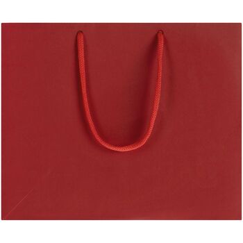 Пакет бумажный Porta S, горизонтальный, красный