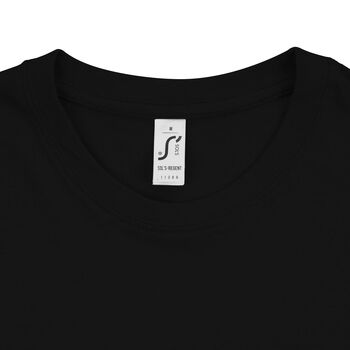 Футболка Regent 150, черная, размер XXL
