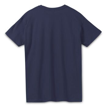 Футболка унисекс Regent 150, синяя (джинс), размер 4XL
