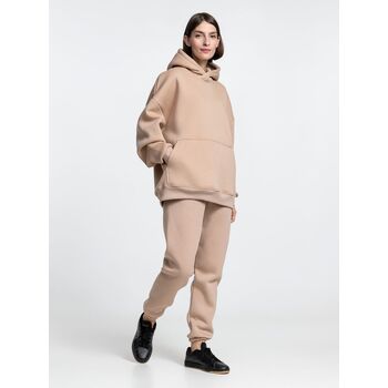 Худи Kulonga Oversize, бежевое, размер XS/S