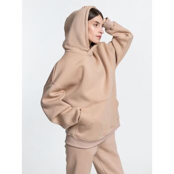 Худи Kulonga Oversize, бежевое (песочное), размер 3XL/4XL
