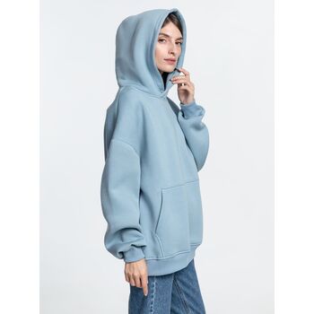 Худи Kulonga Oversize, серо-голубое, размер M/L