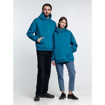 Худи Kulonga Oversize, бирюзовое, размер ХL/ХХL