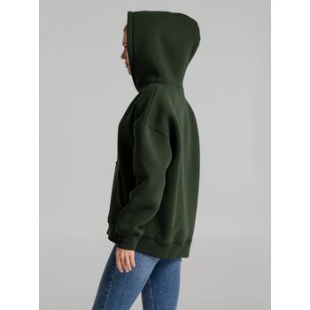 Худи Kulonga Oversize, темно-зеленый хаки, размер XS/S