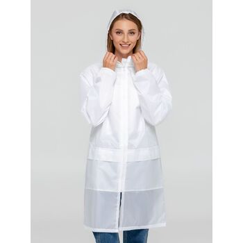 Дождевик Rainman Zip Pro белый, размер S