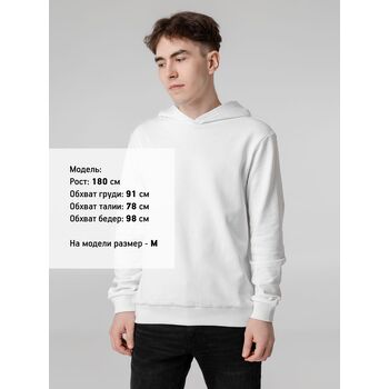 Худи Barta, белое, размер M
