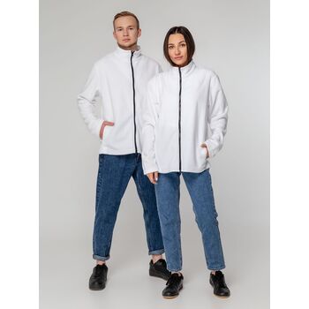 Куртка флисовая унисекс Manakin, ярко-синяя, размер XS/S