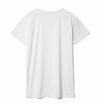 Футболка унисекс для сублимации Paint Tee, белая, размер 56