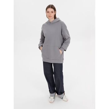 Худи оверсайз унисекс Outshine, серое, размер M/L