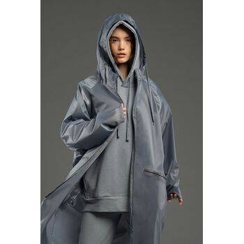 Дождевик R2, серый, размер M/L