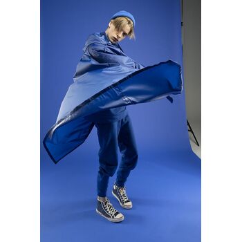 Дождевик R2, синий, размер M/L