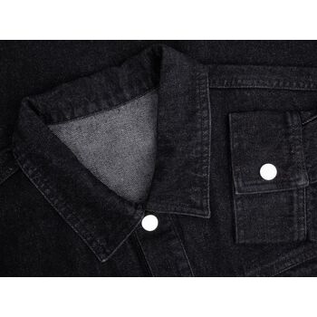 Куртка джинсовая O1, черная, размер XL/XXL