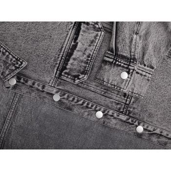 Куртка джинсовая O2, серая, размер XL/XXL