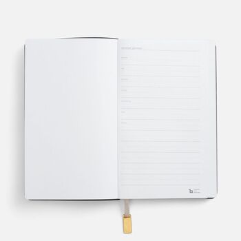 Ежедневник Petrus, недатированный, черный