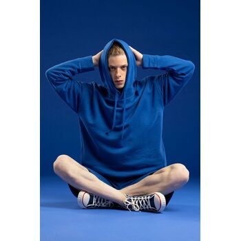Худи унисекс H2, синее, размер XL/XXL