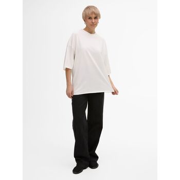Футболка унисекс T1, молочно-белая, размер XL/XXL