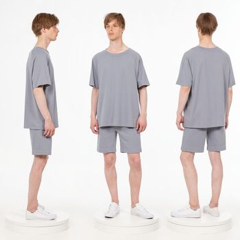 Футболка унисекс T2, серая, размер XL/XXL