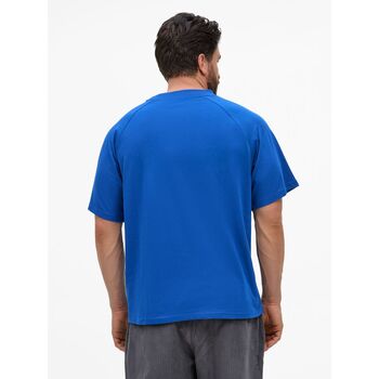Футболка унисекс T2, синяя, размер XL/XXL