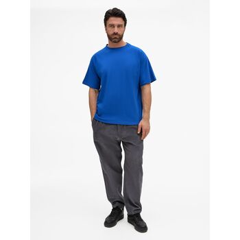 Футболка унисекс T2, синяя, размер XL/XXL