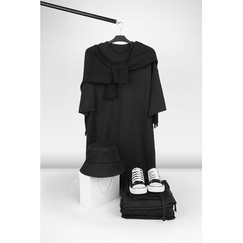 Платье D2, черное, размер XL/XXL