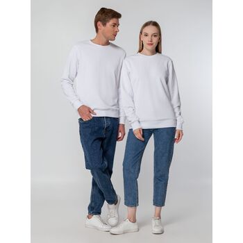 Свитшот унисекс Sublimatism, белый, размер XXL