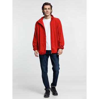 Куртка флисовая унисекс Fliska, красная, размер XL/XXL