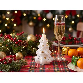 Свеча Christmas Twinkle, елочка