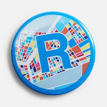 Значок закатной Pinback Print, L