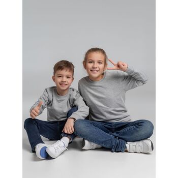 Свитшот Toima Kids 2.0, серый меланж, 12 лет