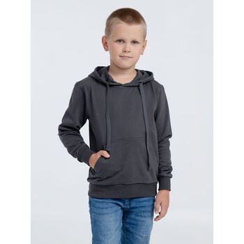 Худи детское Kirenga Kids 2.0, темно-серое (графит), 8 лет
