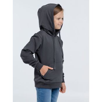Худи детское Kirenga Kids 2.0, темно-серое (графит), 8 лет