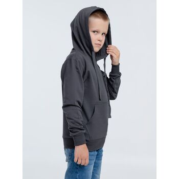 Худи детское Kirenga Kids 2.0, темно-серое (графит), 10 лет