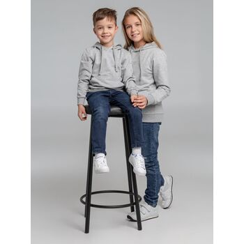 Худи детское Kirenga Kids 2.0, серый меланж, 6 лет
