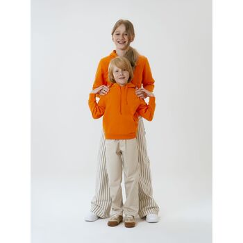 Худи детское Kirenga Kids 2.0, оранжевое, 8 лет