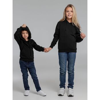 Худи детское Kirenga Kids 2.0, черное, 10 лет