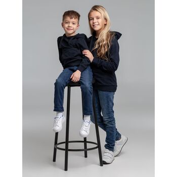 Худи детское Kirenga Kids 2.0, темно-синее, 8 лет