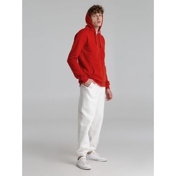 Толстовка на молнии с капюшоном Siverga Heavy 2.0, красная, размер M