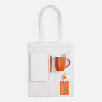 Набор Welcome Pack, оранжевый с белым