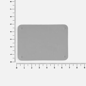 Лейбл Eta Soft Touch, XL, серый