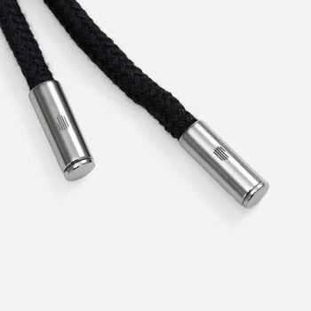 Наконечник для шнурка Nozzle, серебристый (хром)