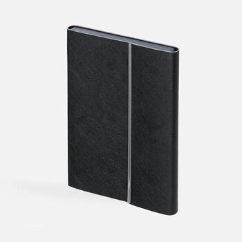 Ежедневник Petrus Flap, недатированный, черный