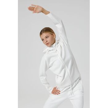 Куртка с капюшоном унисекс Begi, молочно-белая, размер XXL