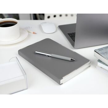 Ручка шариковая Eyeshot Soft Touch, черная