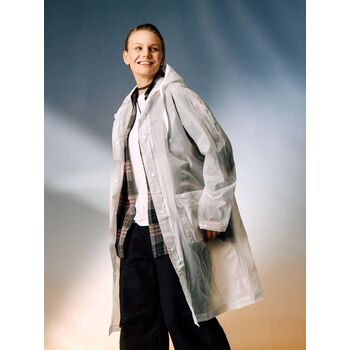Дождевик RainDrop, белый, размер XL/XXL