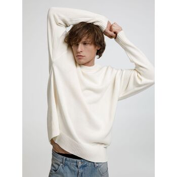 Джемпер оверсайз унисекс Stated в сумке, белый (молочный), размер L/XL