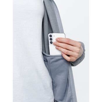 Куртка флисовая унисекс Nesse, серая, размер XL/XXL
