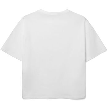 Футболка детская оверсайз Teezer, белая, 12 лет