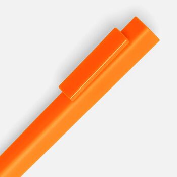 Ручка шариковая Swiper SQ Soft Touch, оранжевая