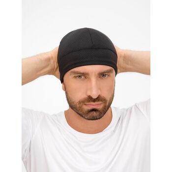 Шапка спортивная GoHead, черная